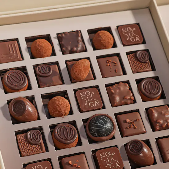 Nouga Get Well Soon Bonbons Chocolates Classic Trio Box