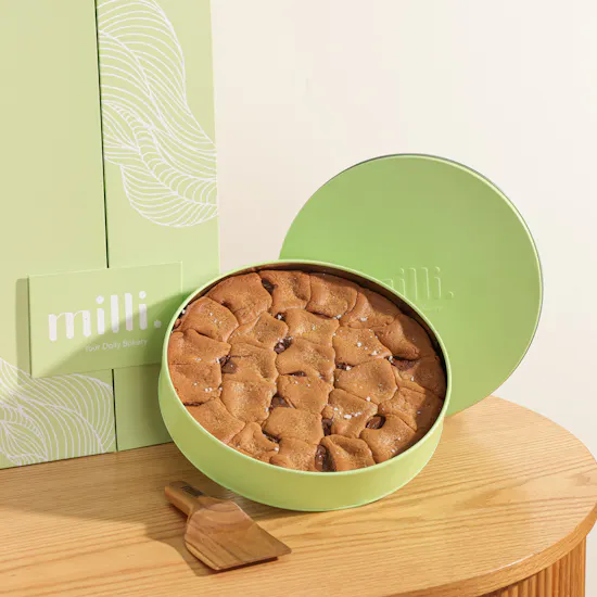 Milli Molten Cookie Dipper Cake