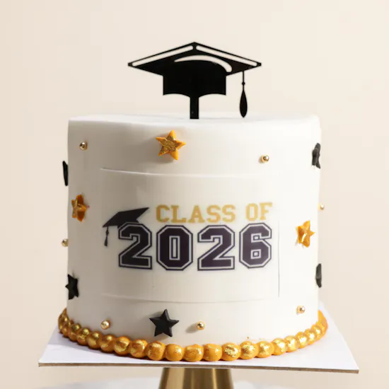 كيك الأحتفال بالتخرج 2026 من فلاورد