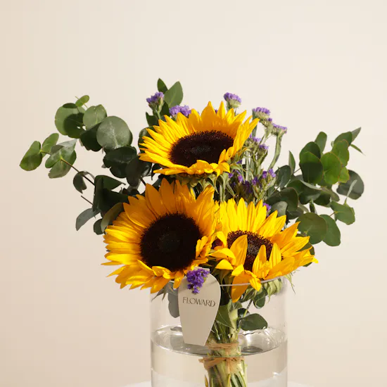 Bateel Small Dates and Chocolate Glass Tray | Sparkling Flower Vase