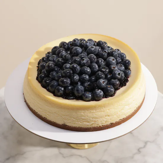SugarMoo Blueberry Binge Cheesecake