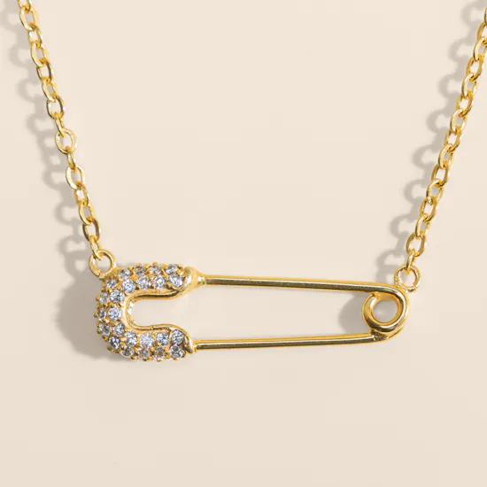 Hrh Sicura Gold Plated Necklace