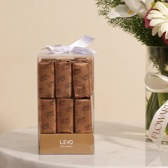 Levo Chocolate Box | Flowers Vase