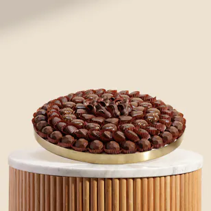 Floward Small Round Assorted Chocolate Tray Floward Small Round Assorted Chocolate Tray