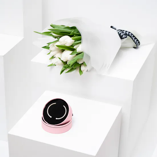 Tous Silver Mesh Bracelet Bear Motif | Tulips Bouquet