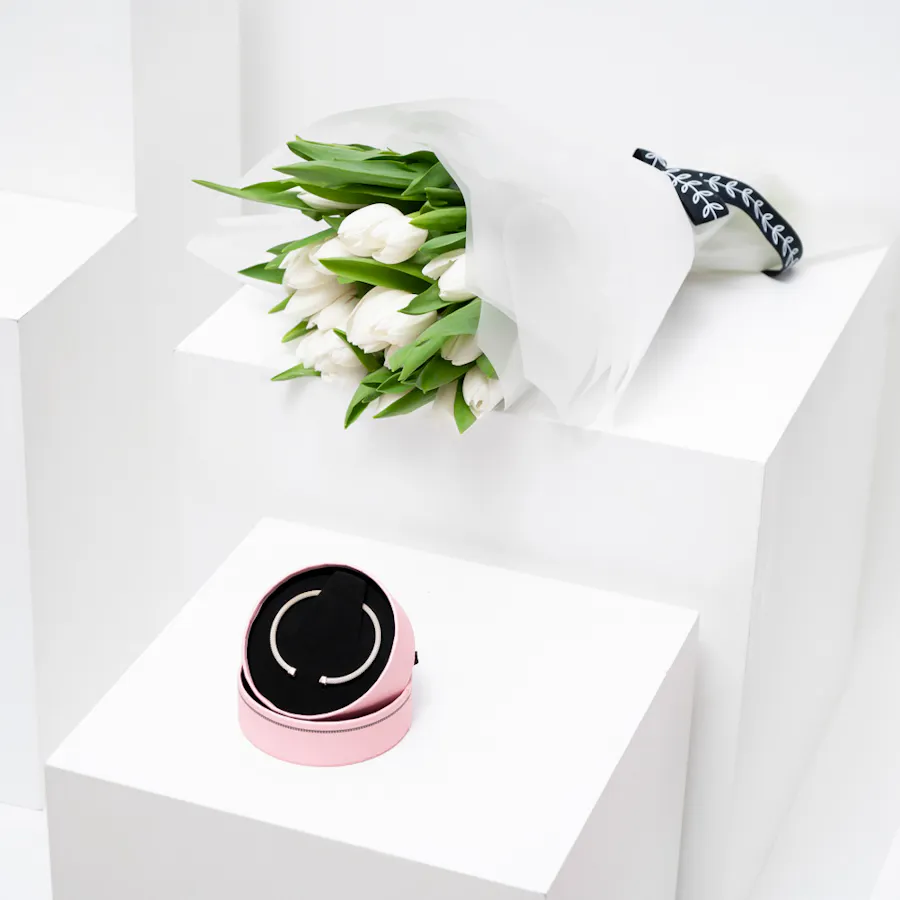 Tous Silver Mesh Bracelet Bear Motif |  Tulips Bouquet  2