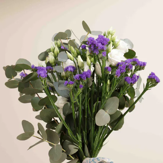 Retro Watch | Blue Bouquet