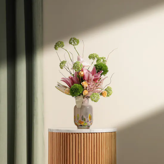 Artistic Charm Flower Vase