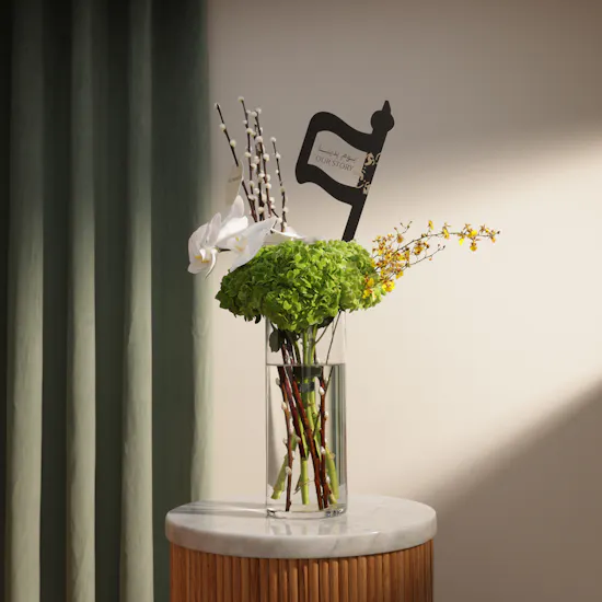 Glory of Heritage Flowers Vase