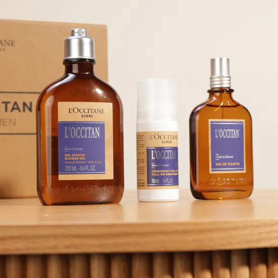 L’Occitane Men's Gift Box | Roses Hand Bouquet
