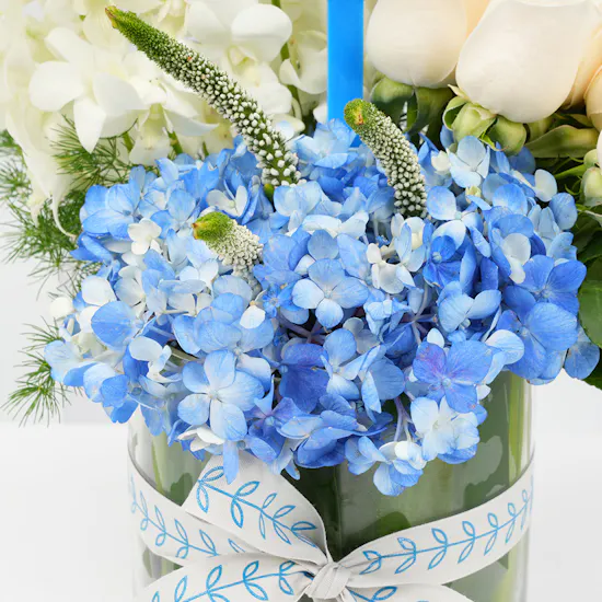 Enchanting Petals | Baby Boy Vase
