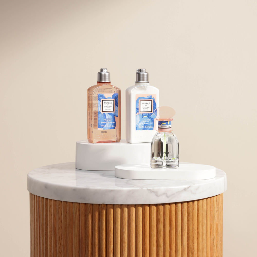 L'Occitane Herbae Iris Pallida for Women Collection Set