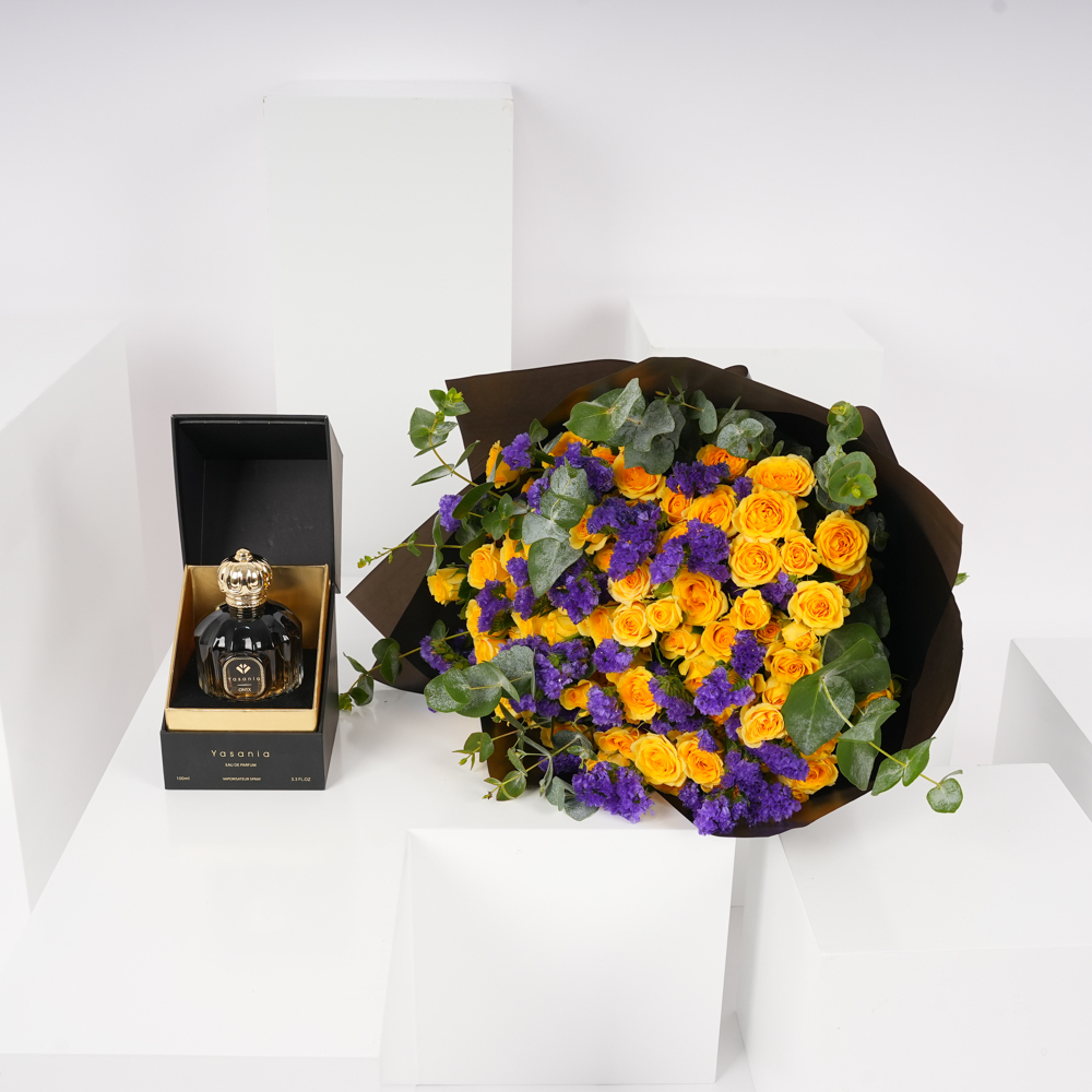 عطر وودي عنبر من ياسانيا أونكس 100 مل | أزهار رقيقة