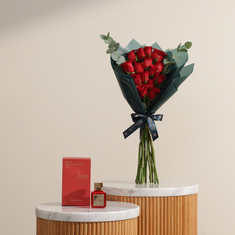 عطر باكارات روج اكسترايت دي برفوم للجنسين من ميزون فرانسيس كوركدجيان | زهور الفرحة