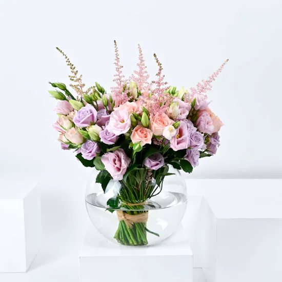 Pastel Dreams | Baby Roses Vase