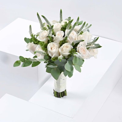 Classic White Bridal Bouquet 