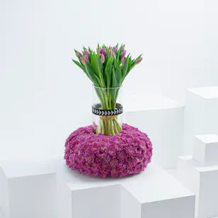 Purple Haze | Tulip Vase