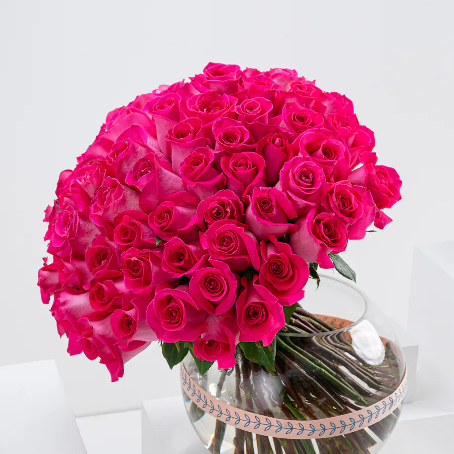 Hot Pink Vase 2