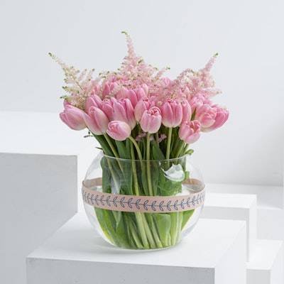 Ever Pink | Glass Vase