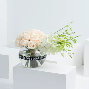 Roses & Baby Orchids 