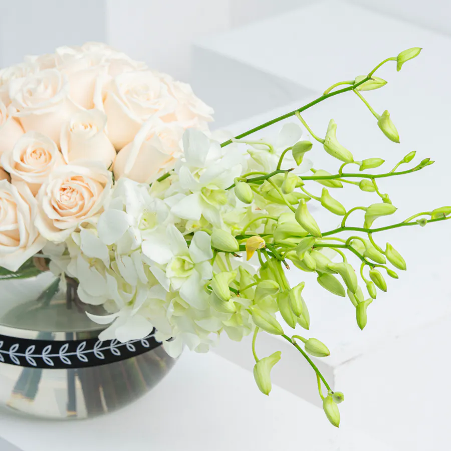 Roses & Baby Orchids  2
