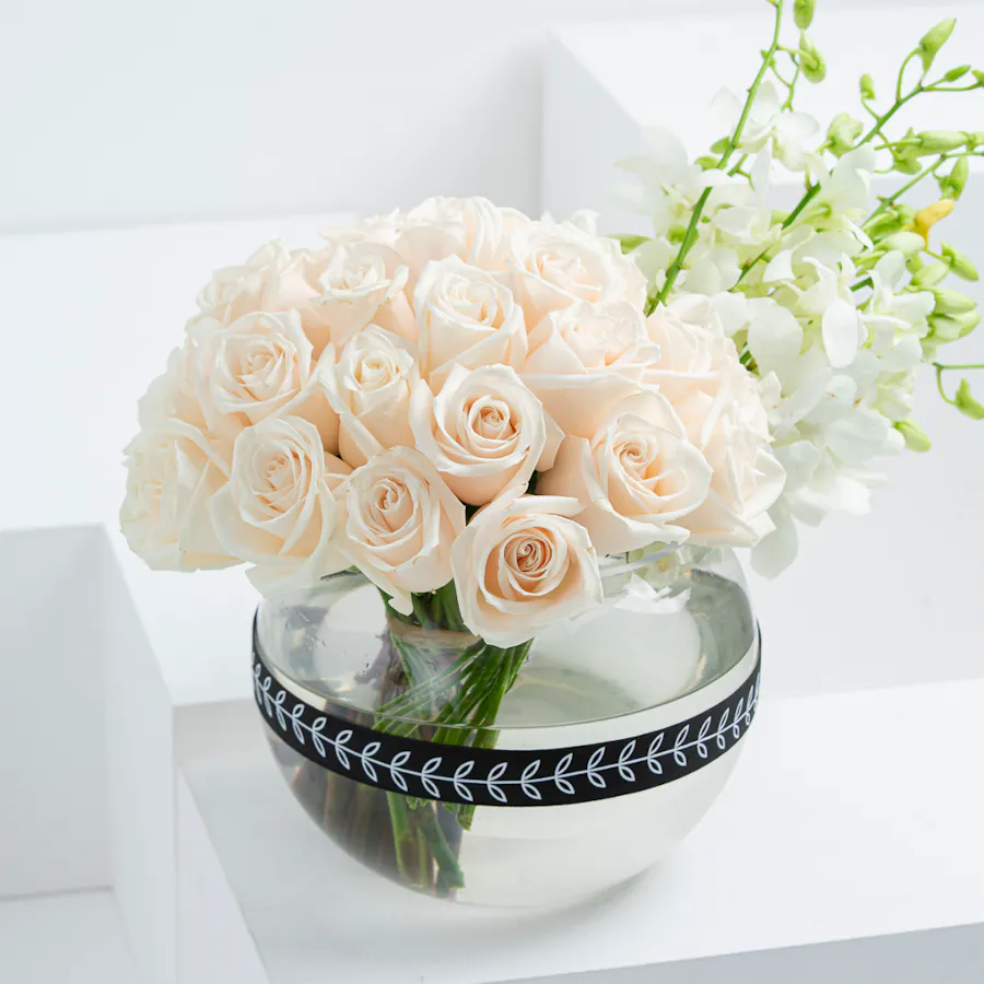 Roses & Baby Orchids  3