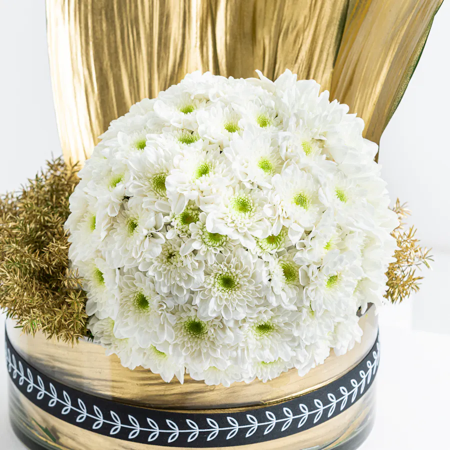 Gold Dust | Glass Pot 2