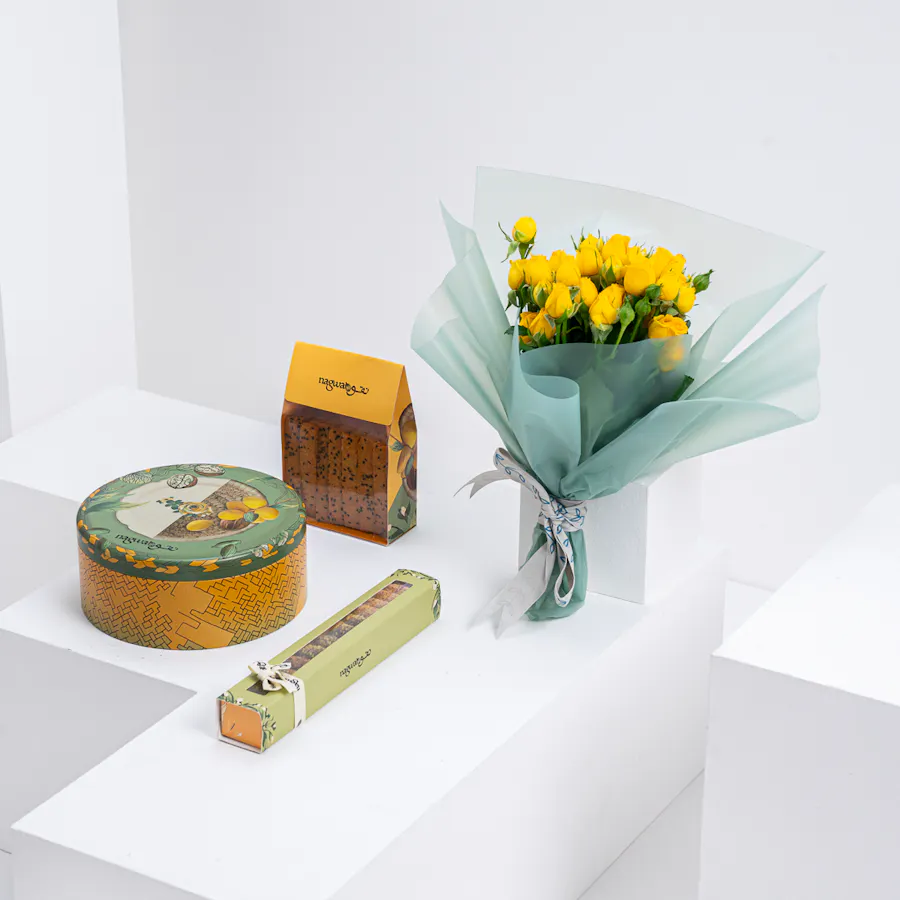 Nagwa Basket | Yellow Roses 1