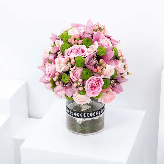 Pretty Pink | Cylinder Vase