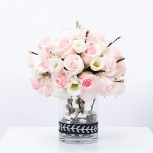 Pink Pearl Vase