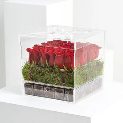 Roses with Chocolate Roses with Chocolate