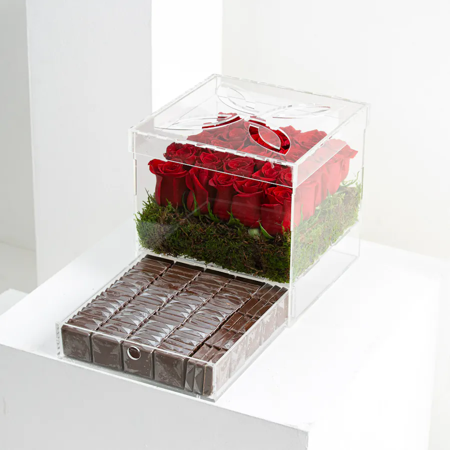 Roses with Chocolate  3