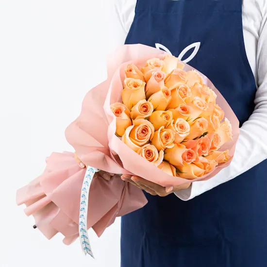 35 Roses | Pink Wrap