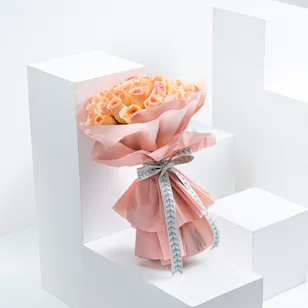 35 Roses | Pink Wrap 35 Roses | Pink Wrap