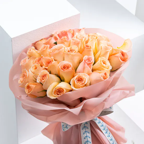35 Roses | Pink Wrap