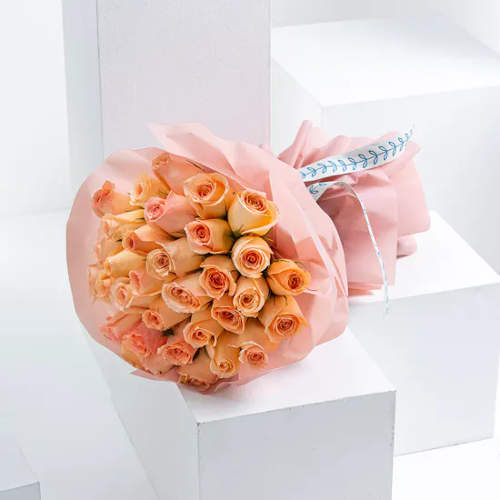 35 Roses | Pink Wrap