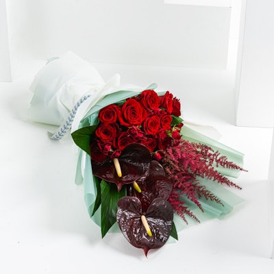 Hamad's Ruby Bouquet