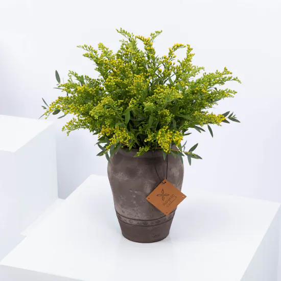 Keramos Studio Al-Qatt Al-Asiri Vase | Bright Flowers