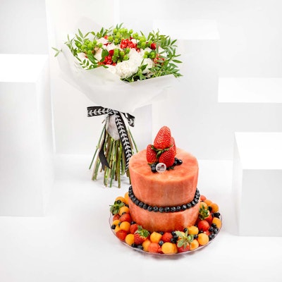 Melon Cake by Fruitful Day (2-TIER)