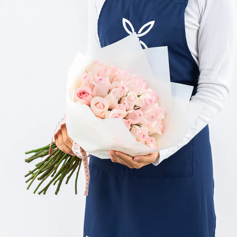 Loving Pink | White Wrap 4