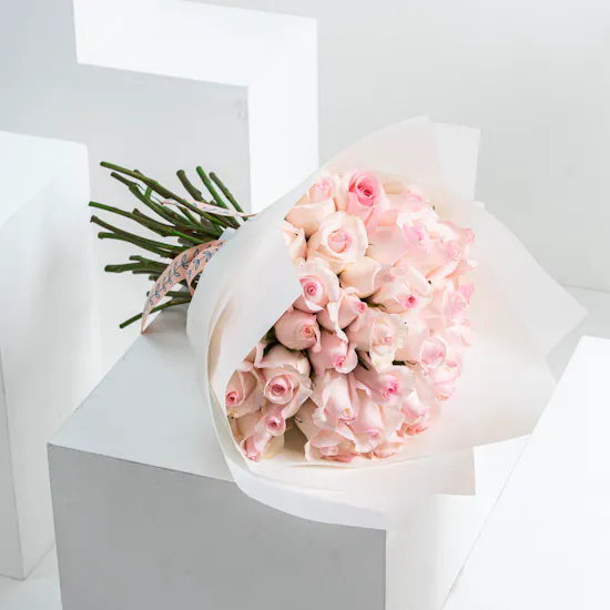 Loving Pink | White Wrap