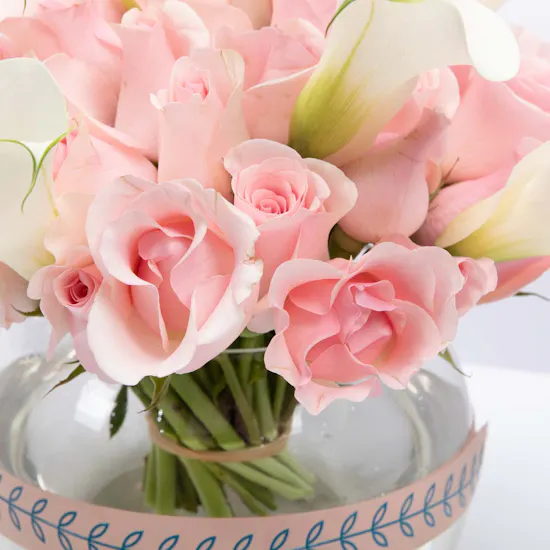 Pink Dream | Roses & Calla