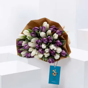 40 Tulip | Hand Bouquet 