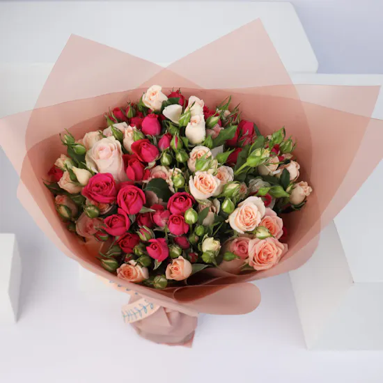 Morning Roses | Pink Wrap