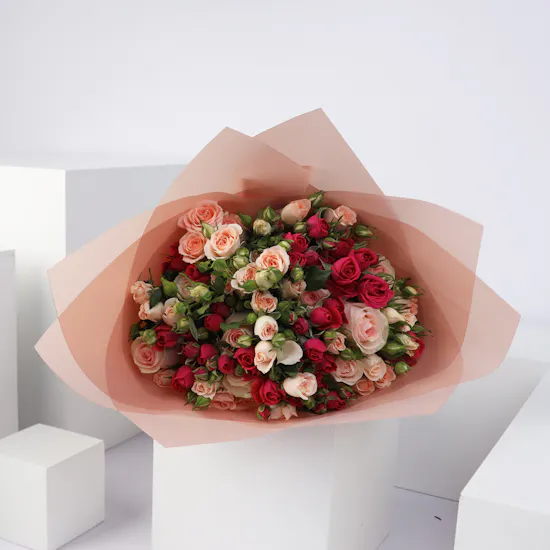 Morning Roses | Pink Wrap