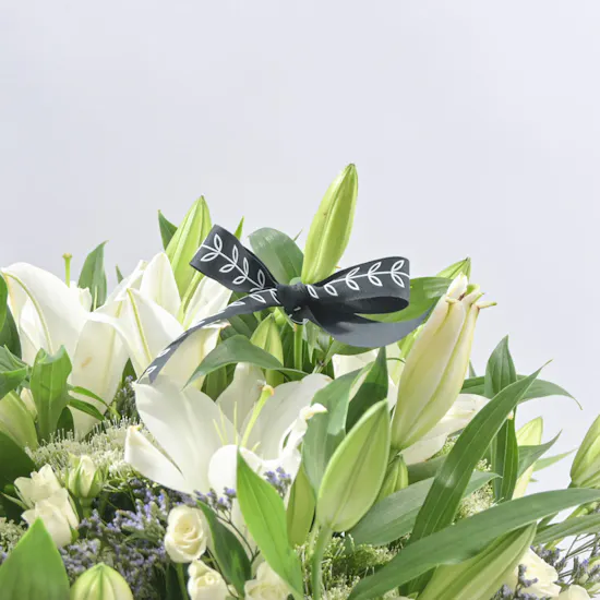 Exquisite White Basket