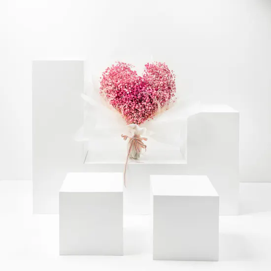 Angel | Pink Gypsophila
