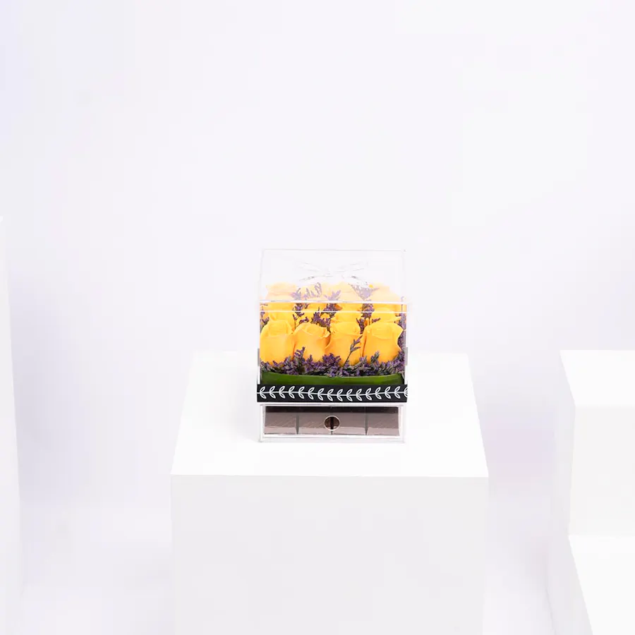 Yellow  chocolate Box 3