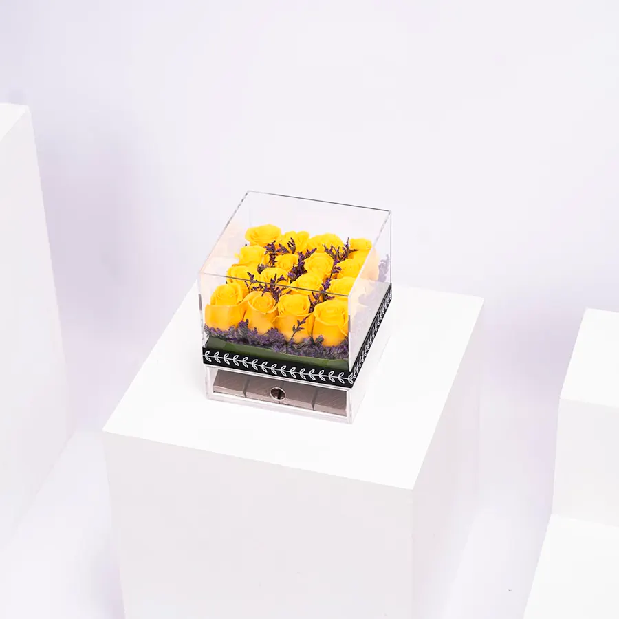 Yellow  chocolate Box 4