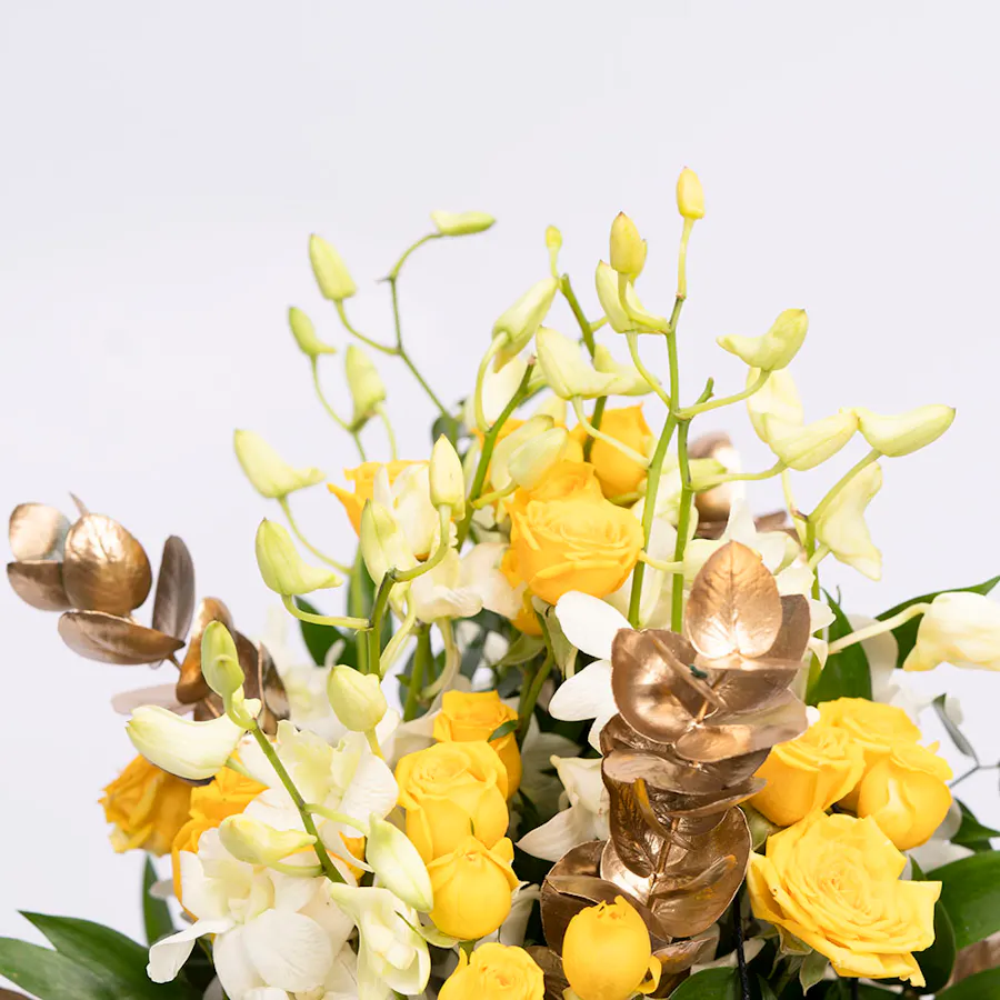 Light Yellow Flowers & Chocolate  4